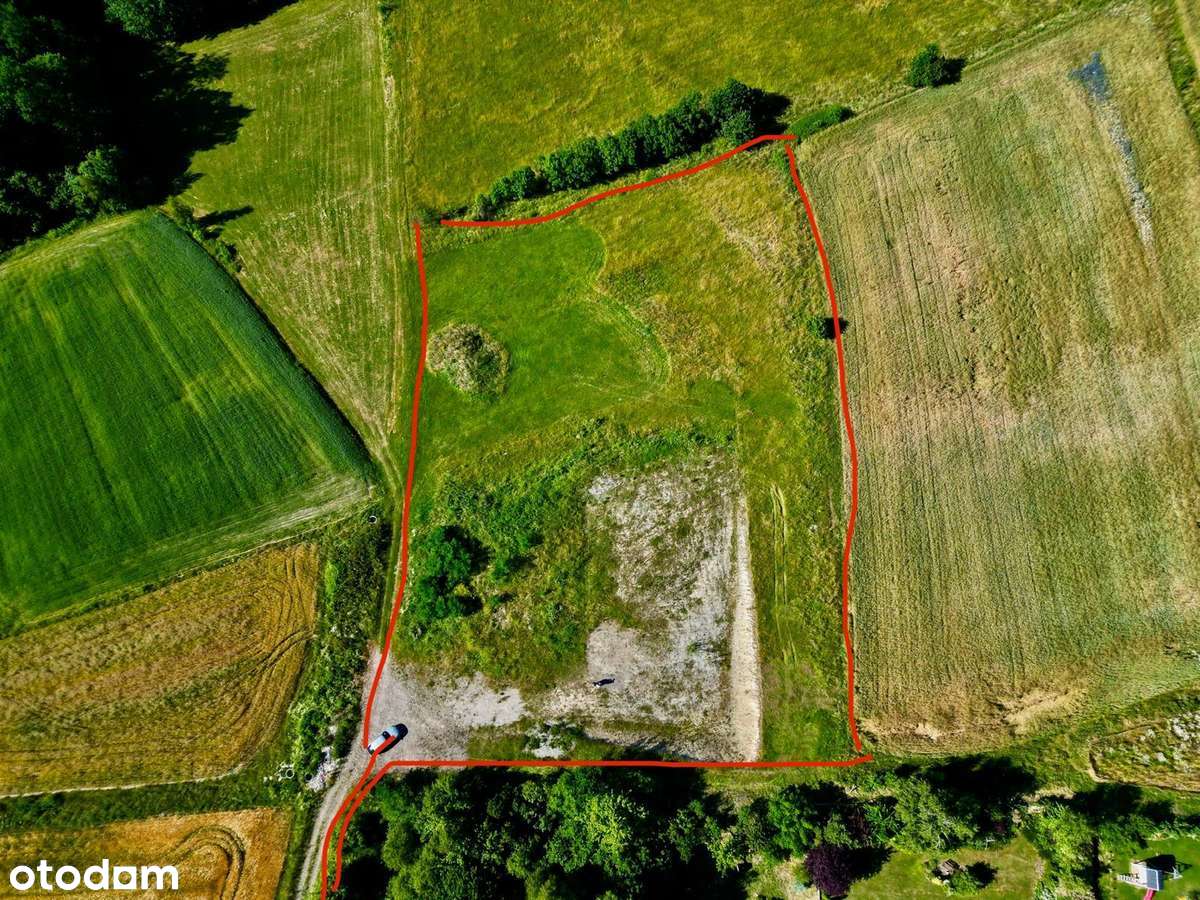 Działka widokowa z projektem domu, 63 a Librantowa, gmina Chełmiec - Pełny obrazek: 4/7