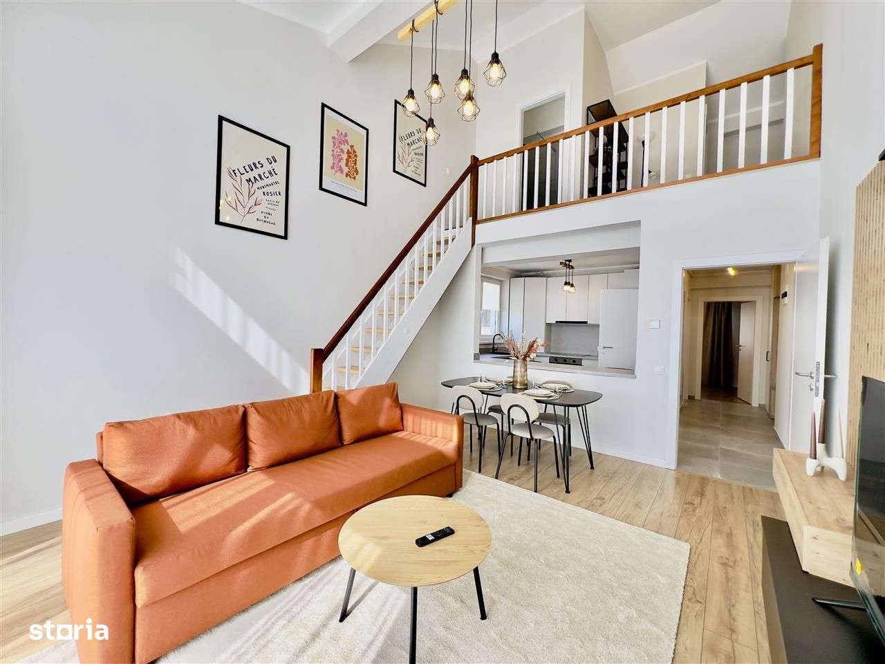 Penthouse 4 camere -  mobilat lux, intabulat, AC, parcare – DaVinci-2