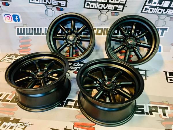 Japan Racing JR19 16x8J 4x100/114 Matt Black - 1