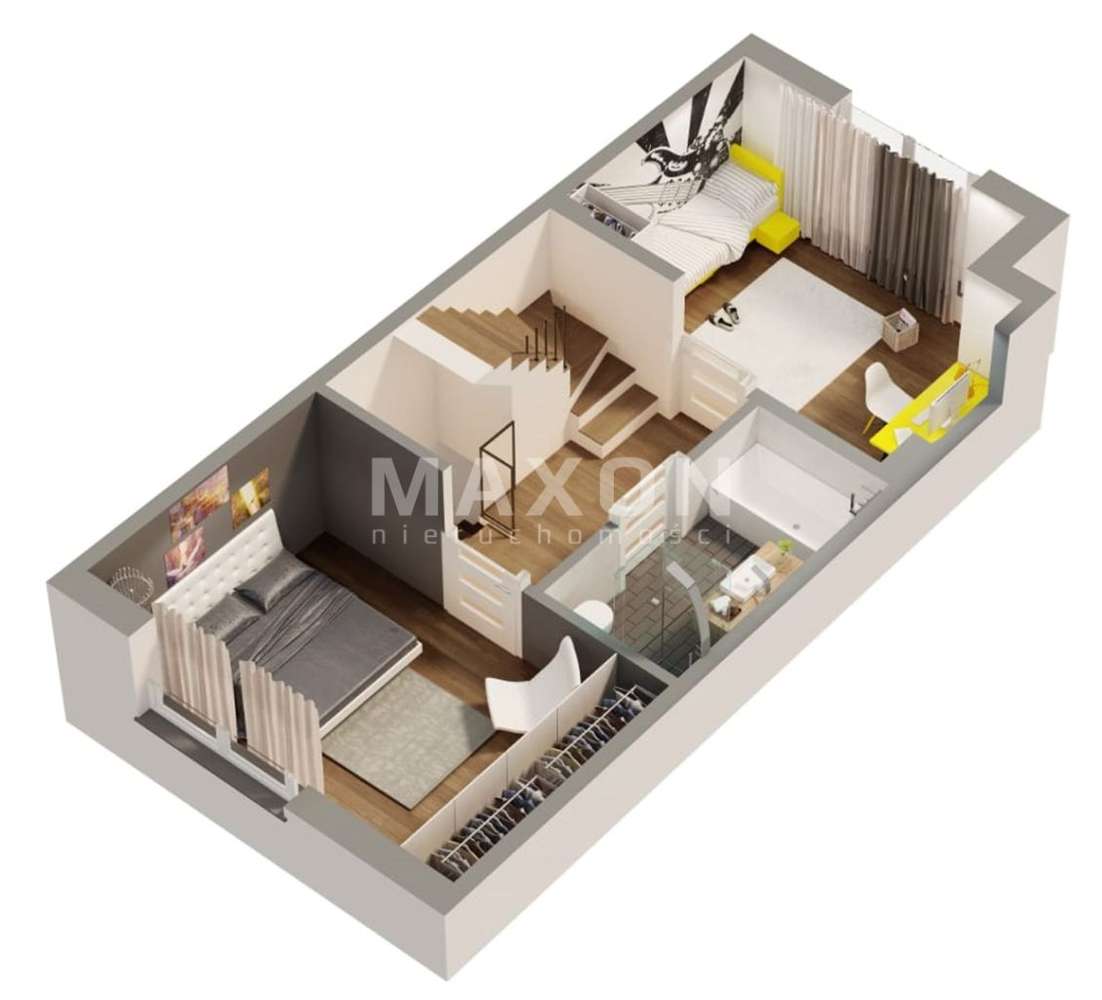 Pkp 100 metrów! Własny ogród. 2 miejsca postojowe-5