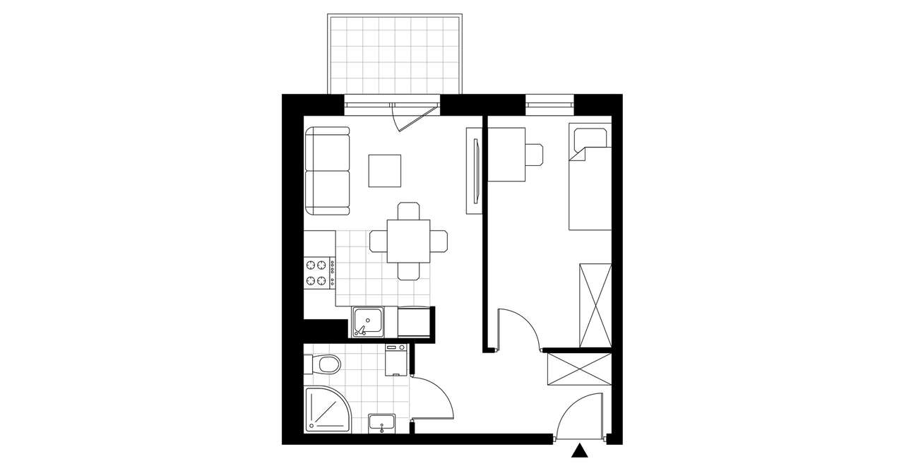 Zakątek Łokietka | mieszkanie 2-pok. | A11 - Pełny obrazek: 4/7