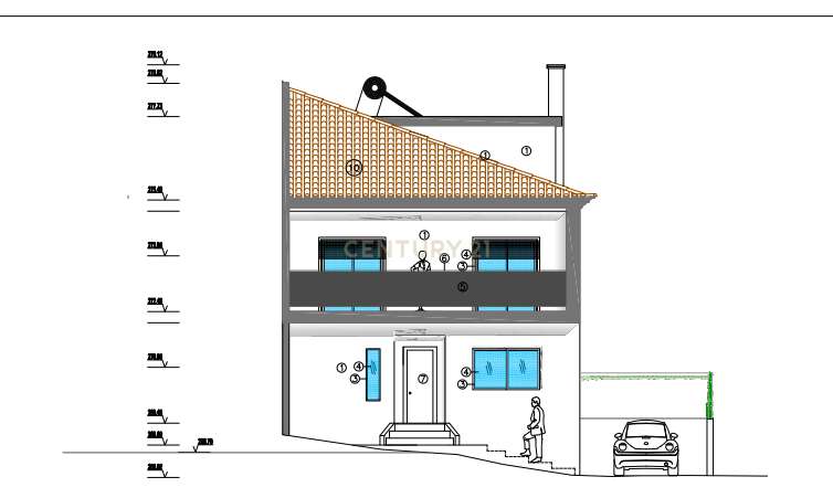 Moradia geminada NOVA de tipologia T4 em Casal de Cambra - Grande imagem: 5/10