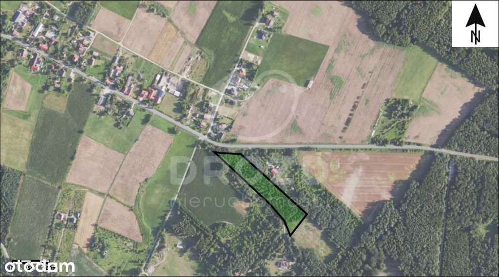 Działka zagrodowa RM/ 1, 33 ha/media/MPZP/bez prow-3