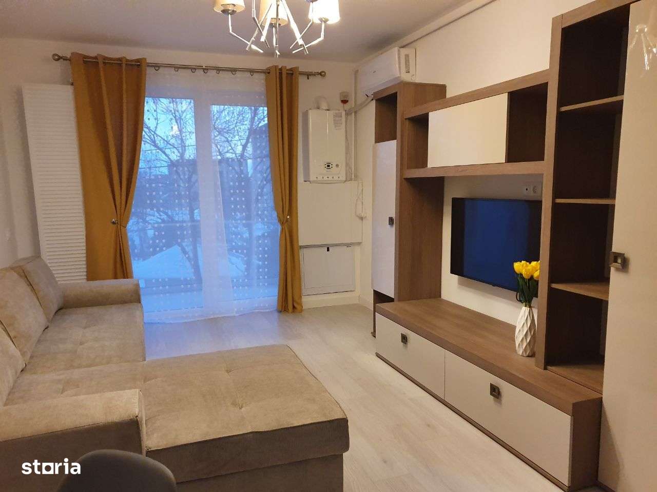 Bdul Buc, White Tower, apt 2 camere et 1/9, cu centrala proprie si AC - Imagine principală: 2/13