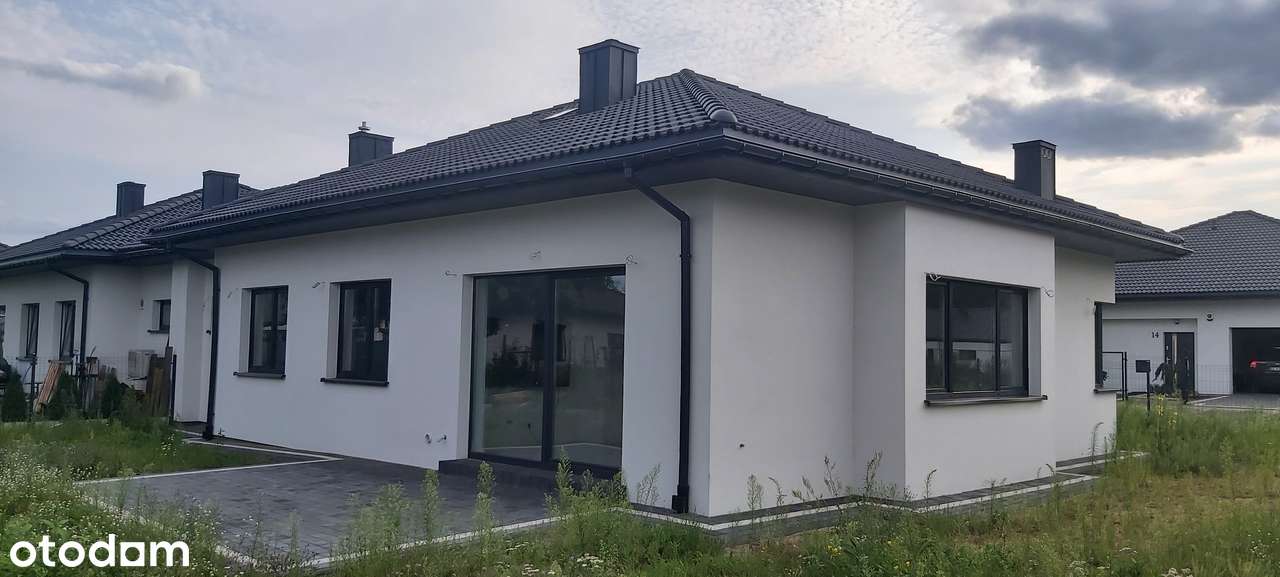 Serock-Wierzbica dom parterowy bliźniak 123m2 z garażem-4