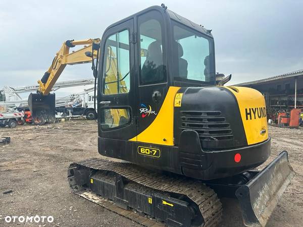 Hitachi Minikoparka Gąsienicowa HYUNDAI R60-7 60-7 Robex 6 Ton - 2