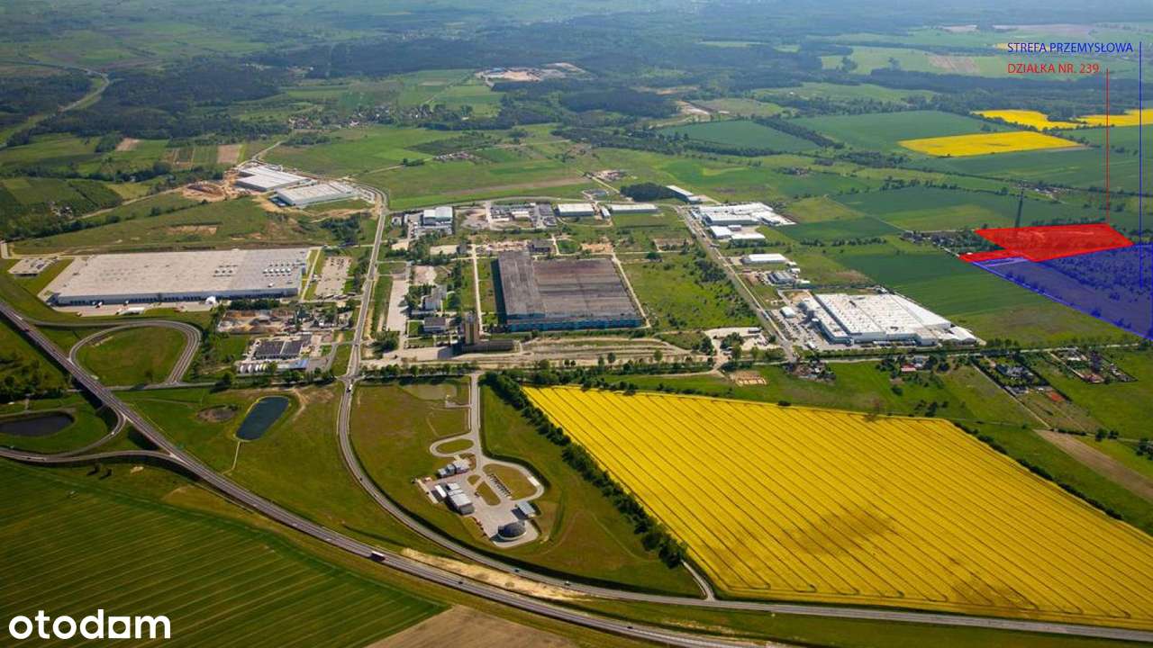 Działka przemysłowa na sprzedaż - Gorzów Wielkopolski
