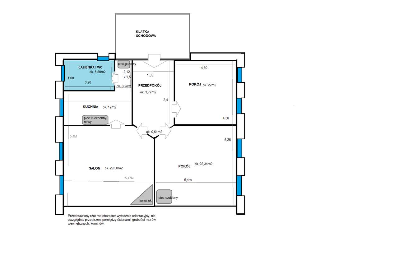 Apartament w wysokim standardzie w zabytkowej kamienicy!-2