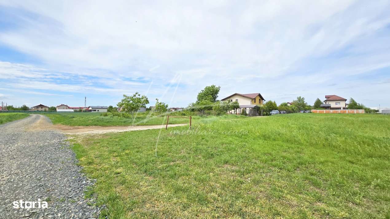 Teren intravilan in zona rezidentiala, la 1 km de A0 si A1-13