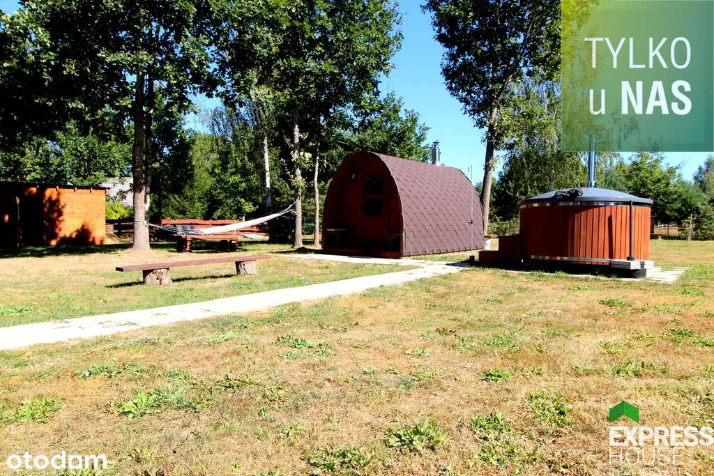 Działka plus dom plus sauna plus jacuzzi.-9