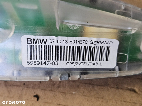 BMW X5 F15 X6 F16 E90 antena tel/GPS/ Dab-L 6959147 - 2