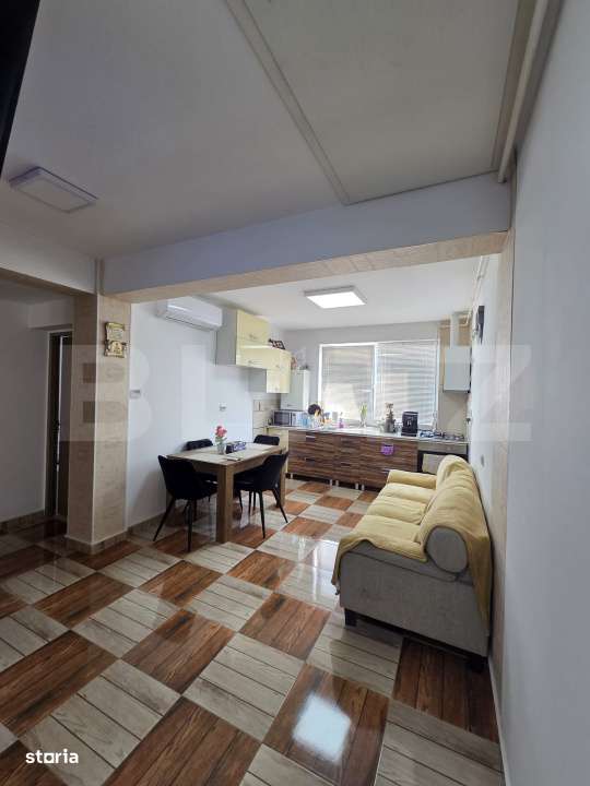 Apartament 2 camere + living cu bucatarie open space de vanzare zona P - Imagine principală: 2/12