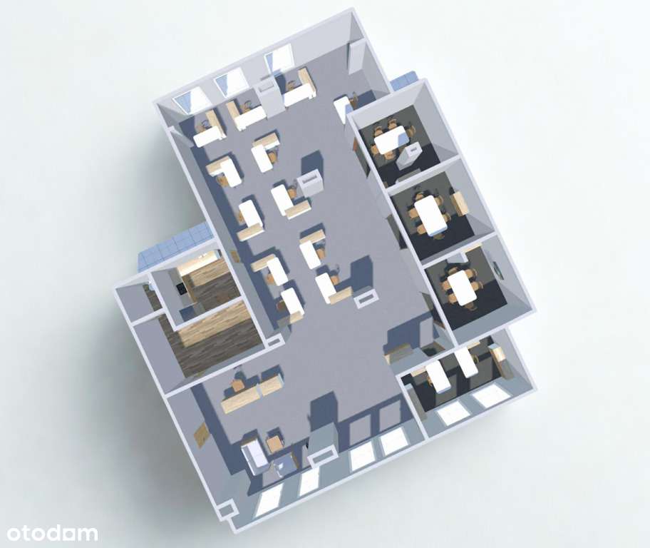 Biuro wysoki standard - 323 m2 + duży Parking - Pełny obrazek: 1/15