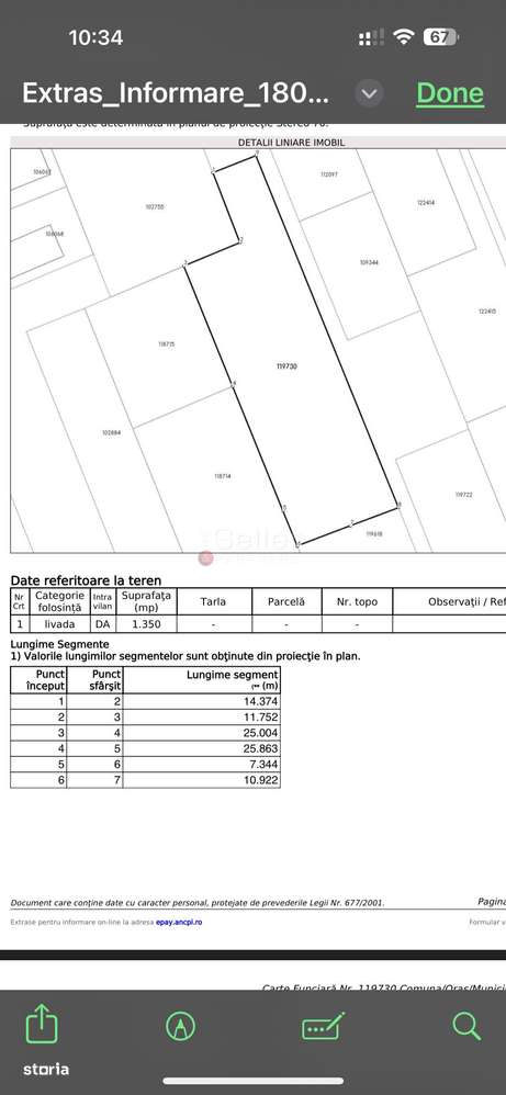 Teren intravilan - Imagine principală: 5/20