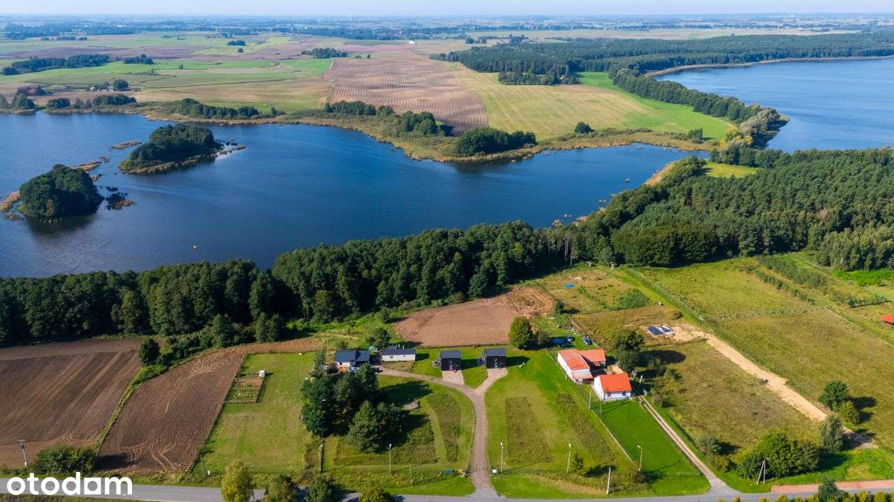 Działka z domkami bezpośrednio nad Jeziorem Trupel-3