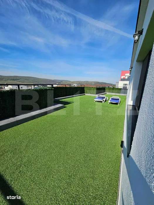 Apartament 2 camere, 53,5 mp, tip penthouse, terasa de 80 mp, Baciu, z - Imagine principală: 1/8