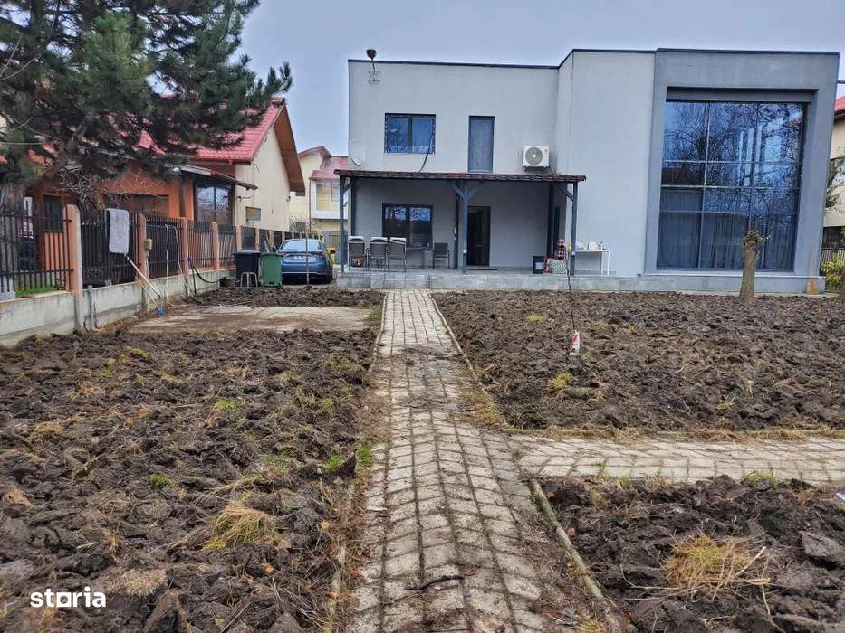 Casa, 350mp utili, 5 camere, centrala proprie, 4 parcari, Otopeni-0