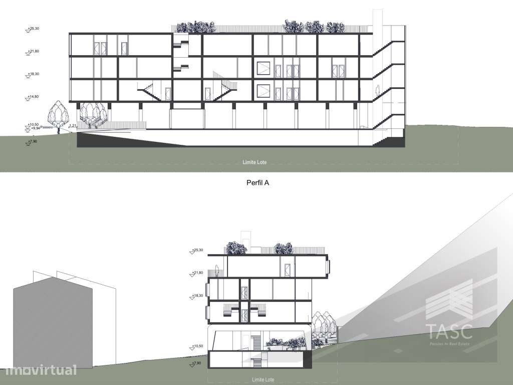Lote para Prédio de apartamentos na Caparica-8