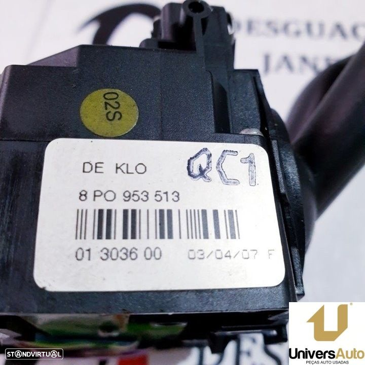 COMANDO PISCAS AUDI A3 SPORTBACK 2003 -8P0953513 - 3