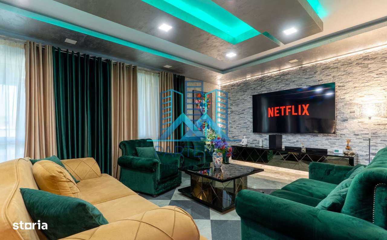 Comision 0%! Penthouse de lux,capat Pacurari, 143 mp, 3 camere,jacuzzi-1