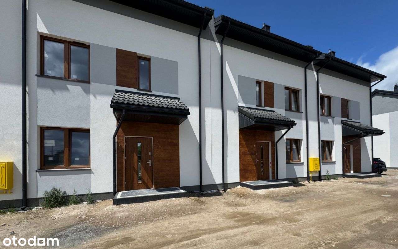 Nowoczesne segmenty z ogródkiem – Radzymin, nowa i-4