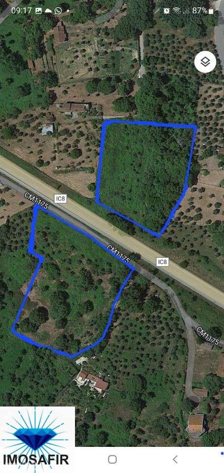 Terreno para Moradia ou Comércio com vista para o IC8 - Grande imagem: 2/2