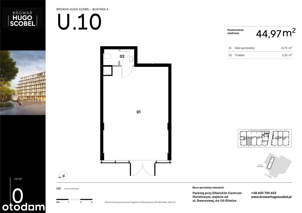 Browar Hugo Scobel | lokal użytkowy U10 - Pełny obrazek: 2/5