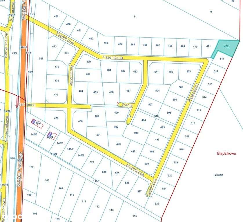 Przetarg - ul. Pszeniczna-4