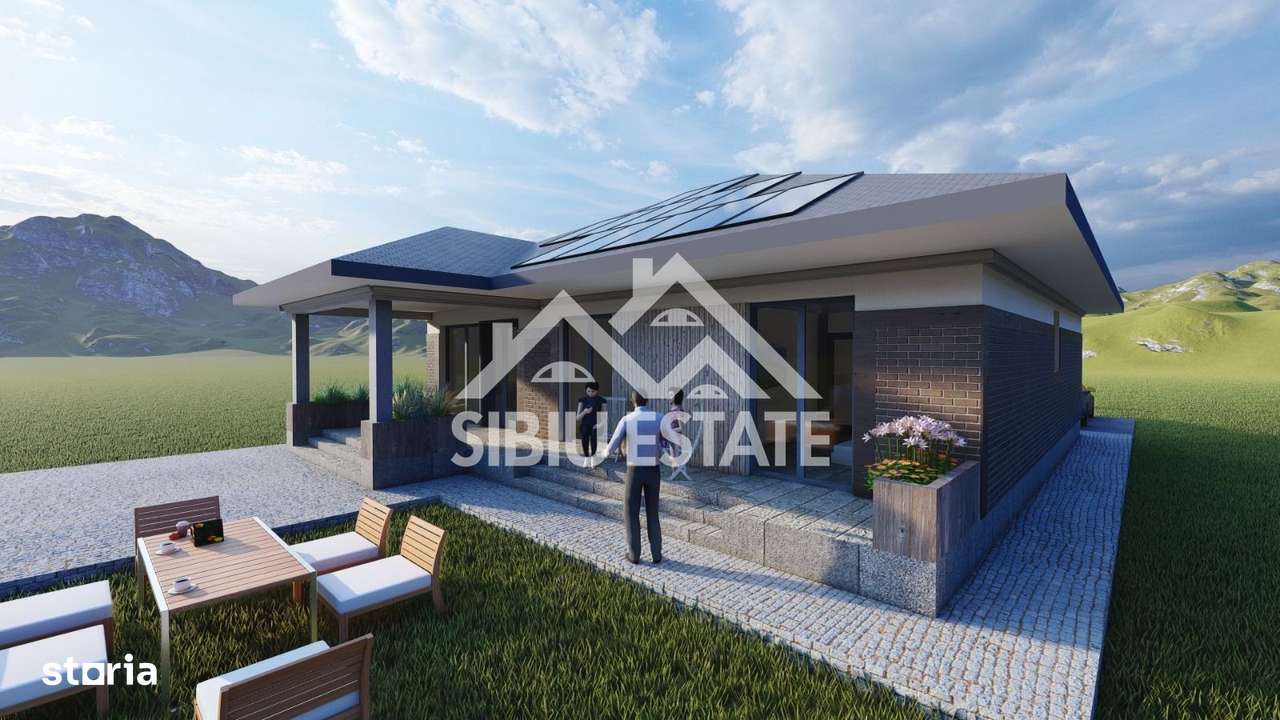 Casă individuală , parter, ansamblu rezidențial modern – Șura Mica - Imagine principală: 4/14