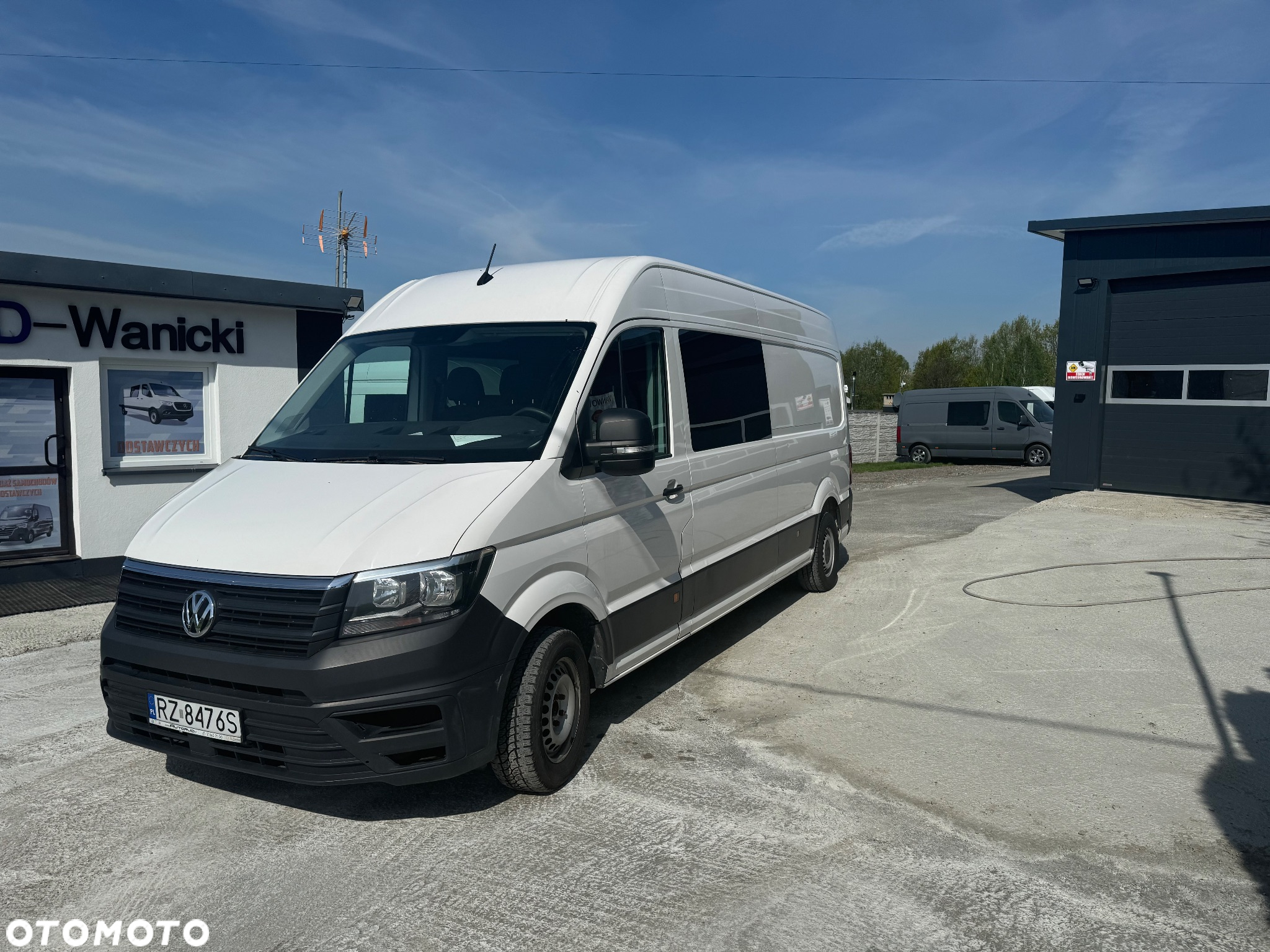 Volkswagen CRAFTER BRYGADOWKA 7 OSOBOWA DOKA - 5