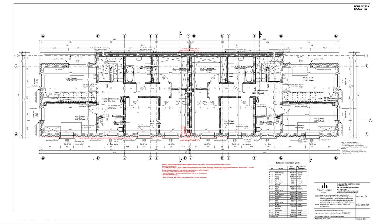 Elegancki dom na granicy Warszawy - Łomianki Buraków - Pełny obrazek: 5/11