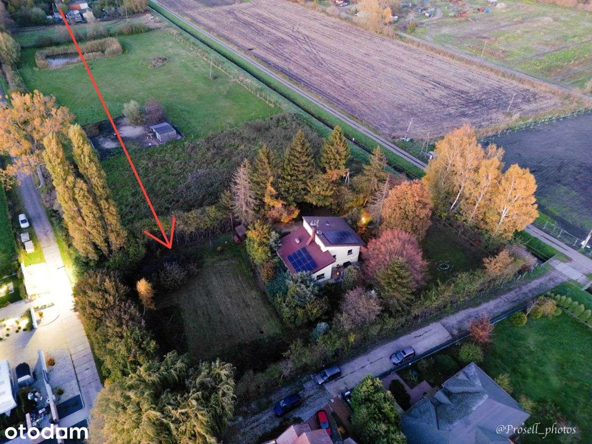 Działka budowlana w cichej okolicy. Mpzp-3