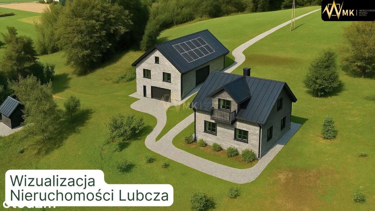 Dom z potencjałem i dużą działką w Lubczy!-1