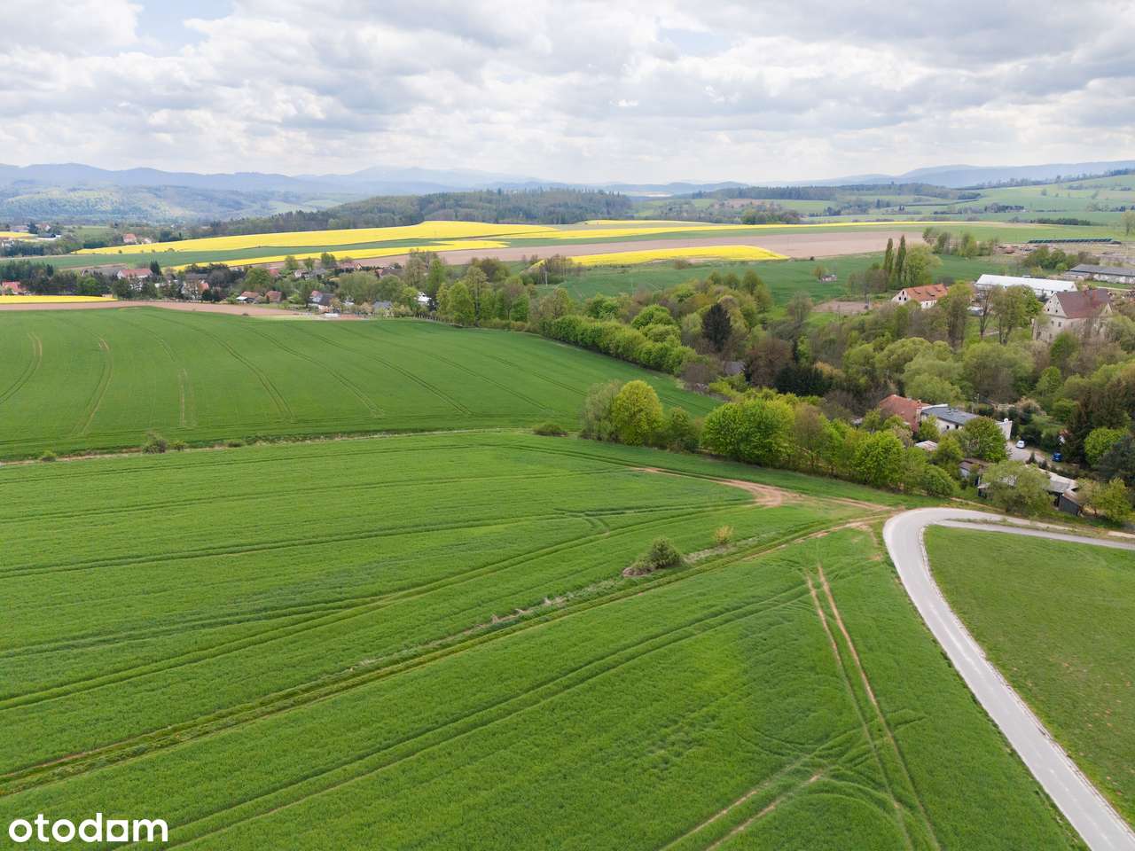 Działka na wzgórzu/ nowo powstające osiedle-6