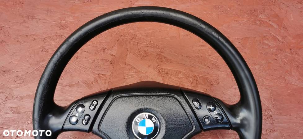 BMW E46,E39 ORYGINALNA KIEROWNICA 3-RAMIENNA SPORT PRZEDLIFT MULTIFUNKCYJNA 2 NABOJOWA B NR. 6 753 943 / 1 094 409 OEM - 4