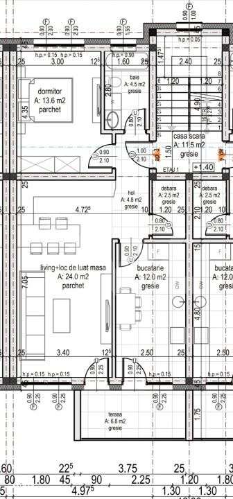 Apartament 3 camere, doua bai, curte 50 mp.-Natura la tine acasa! Cris - Imagine principală: 5/16