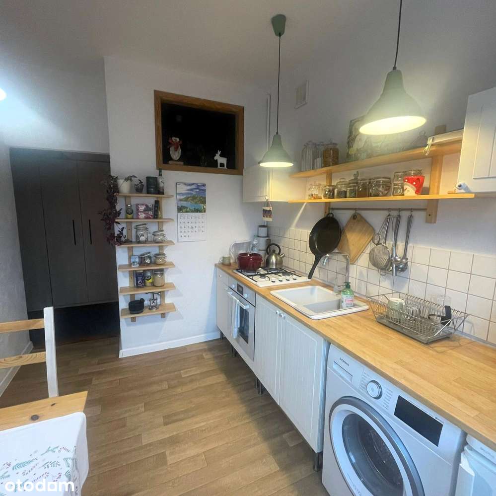 Funkcjonalne, jasne dwa pokoje w cegle !-3