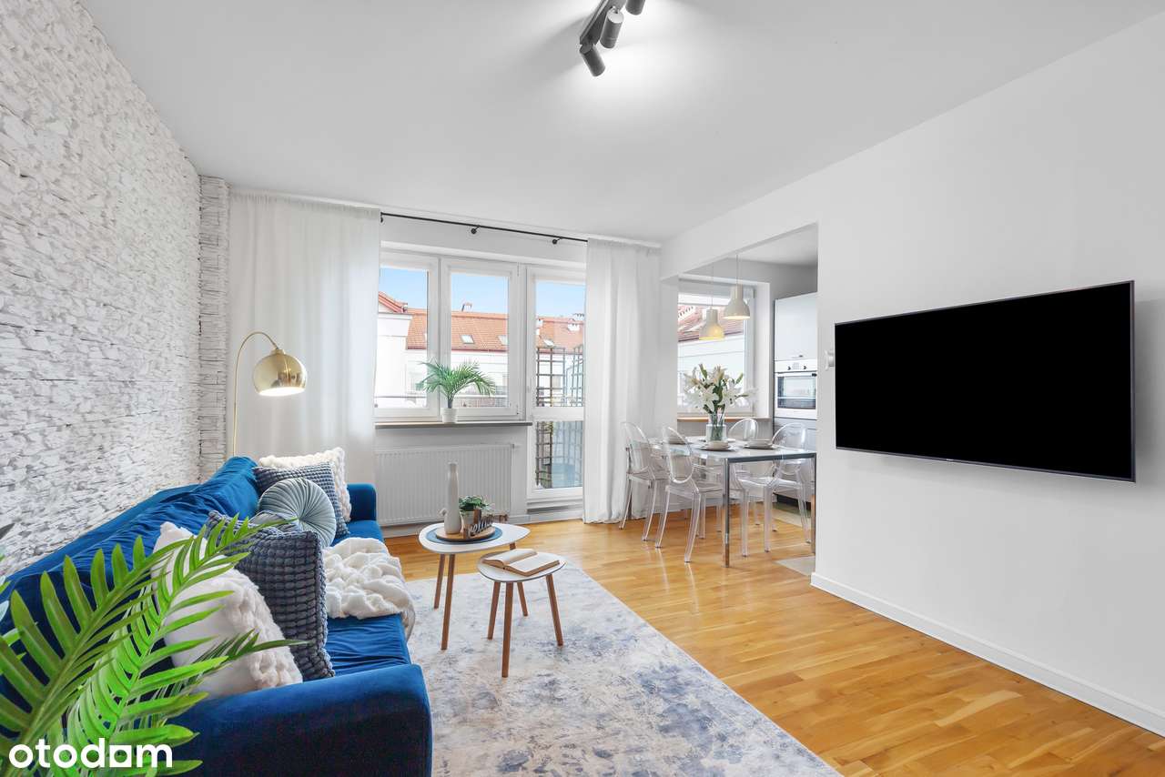 Wyjątkowe dwupoziomowe mieszkanie z balkonem! | strych do aranżacji-4