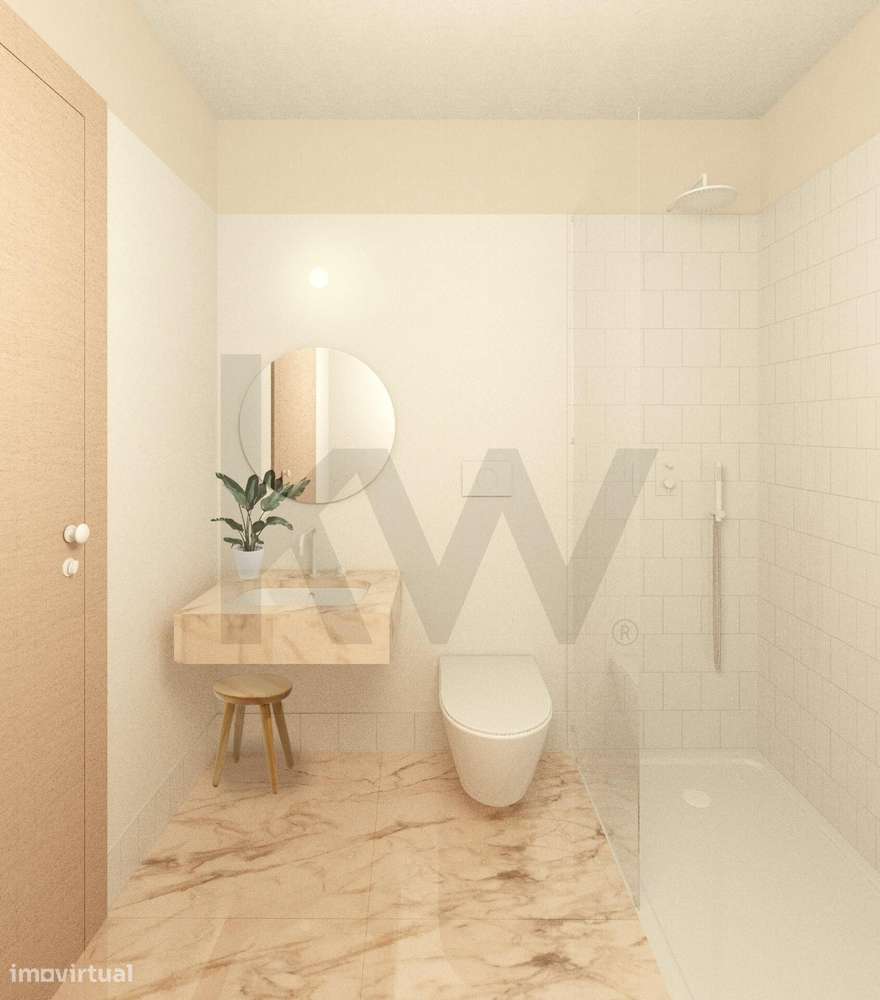 T2 Duplex com Jardim e Piscina – em Arroios. - Grande imagem: 4/7