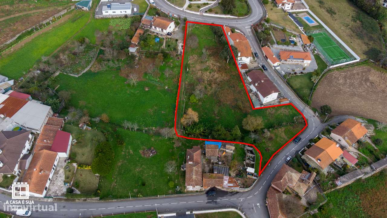 Terreno urbanizável c/ 4.334 m2 em Fornos, St. ª M.ª Feira - Exclusivo - Grande imagem: 4/15