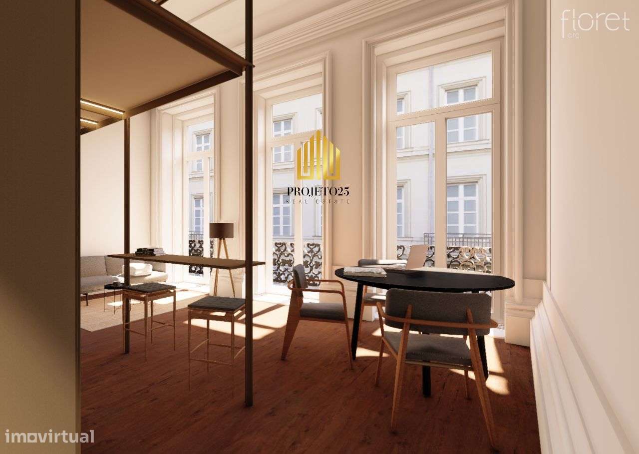 T1 Novo Com Terraço e Varanda Junto à Avª dos Aliados e ao Bolhão. - Grande imagem: 3/18