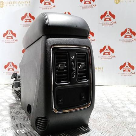 Consola centrala cotiera grile ventilatie Jeep Grand Cherokee 2010-2021 | X90006401BL - 3