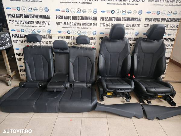 Interior Complet M Pack Scaune Bancheta Semi Piele Bmw X3 G01 Volan Stanga Cu Incalzire - Dezmembrari Arad - 1