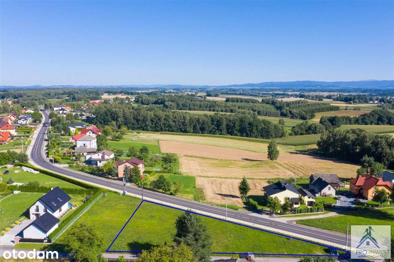 Dom + usługi nieuciążliwe bezpośrednio przy drodze-6