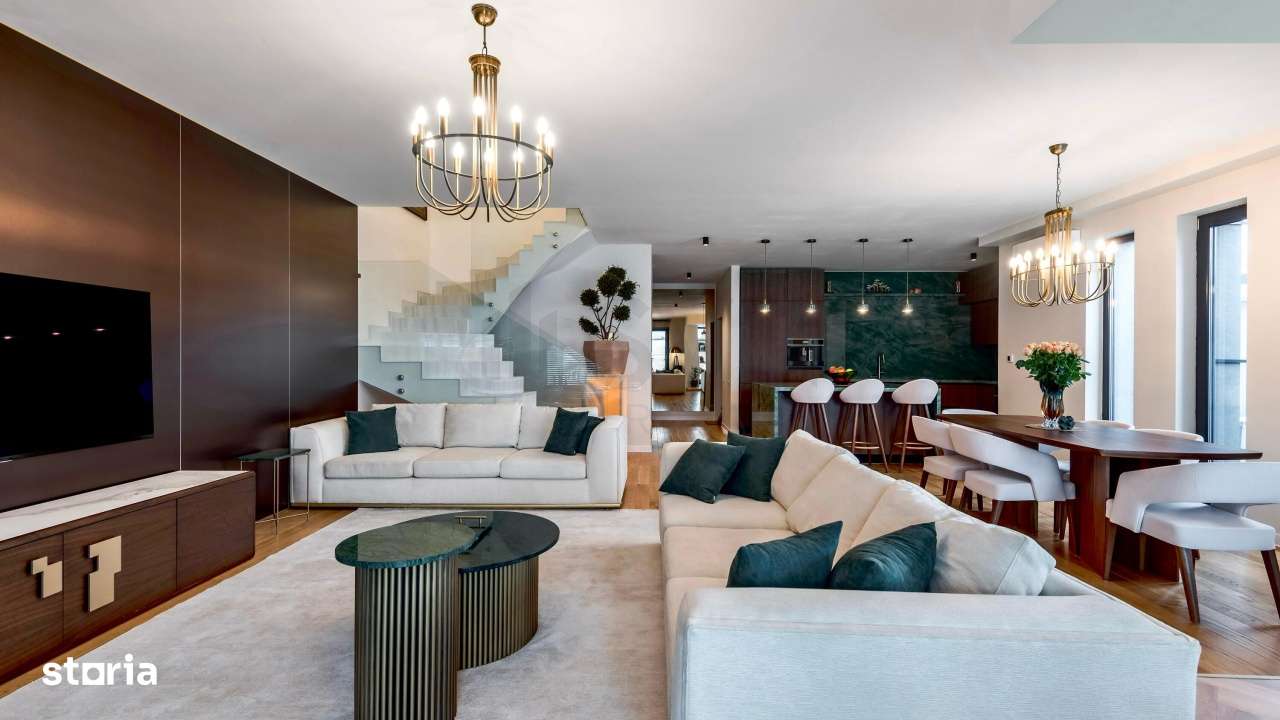 Vila design unic in complexul Zenville Pipera I 5 camere-6