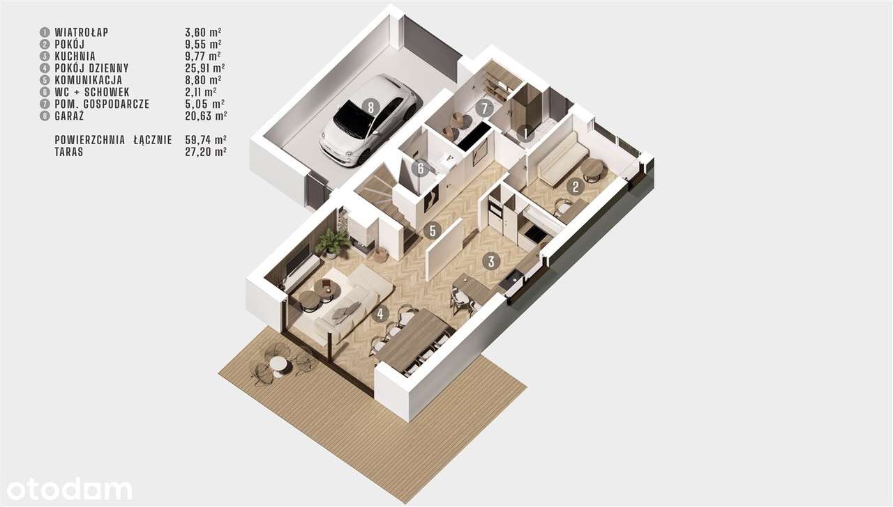 Ostatni dom jednorodzinny w otoczeniu lasu Gostyń-8