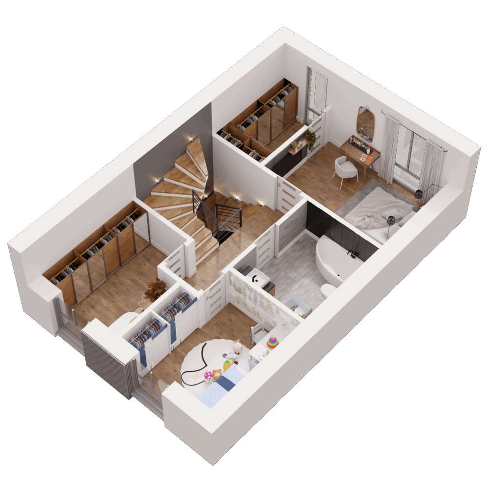 Nowoczesne domy z ogródkami, Wawer, Bezpośrednio-4