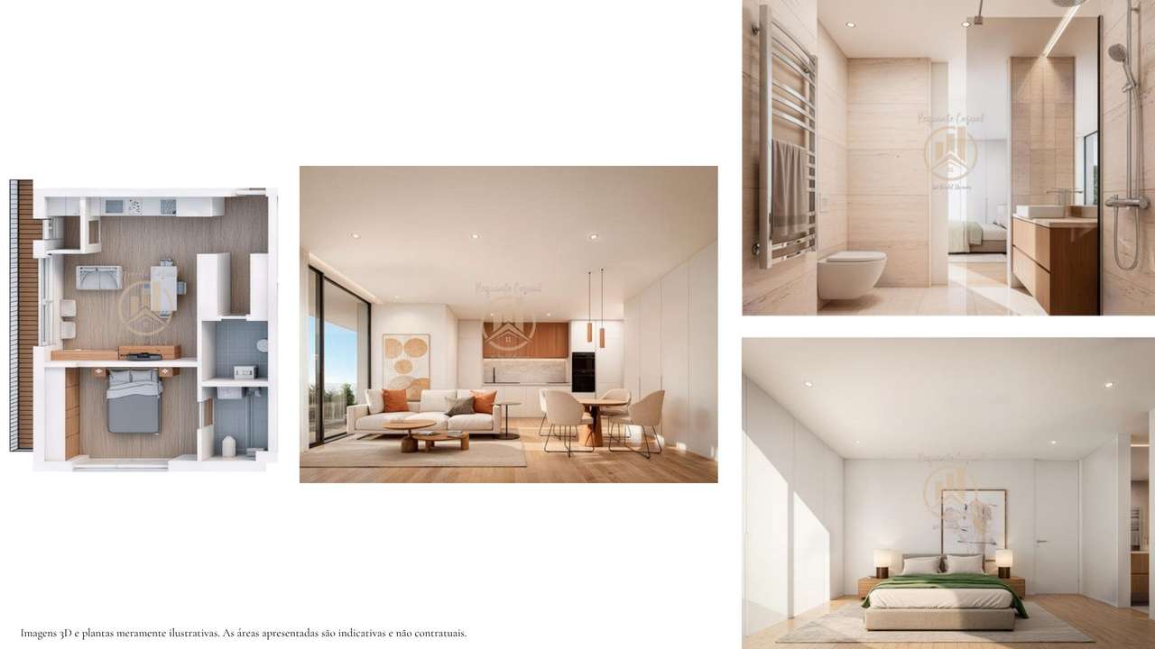 Apartamento T1 | Novo | Espargo - Grande imagem: 2/23