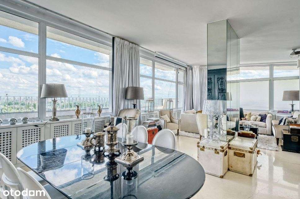 JEDYNY W WARSZAWIE PENTHOUSE 180 m2 NAD WISŁĄ - Pełny obrazek: 1/20