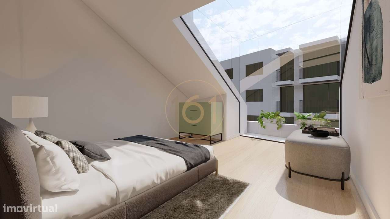 Apartamento T0+1 Duplex  em Vila Nova de Gaia com varanda-18